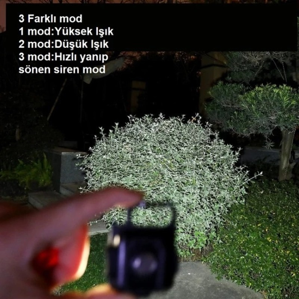 Toptan Mıknatıslı Anahtarlıklı Kamp Lambası