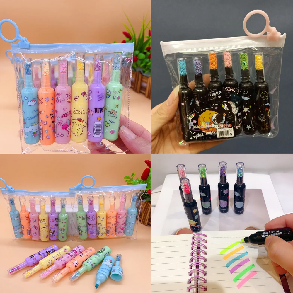 Toptan 6'lı  Fosforlu Kalem