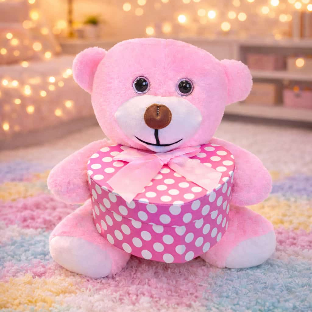 Toptan Kutulu Pembe Ayıcık