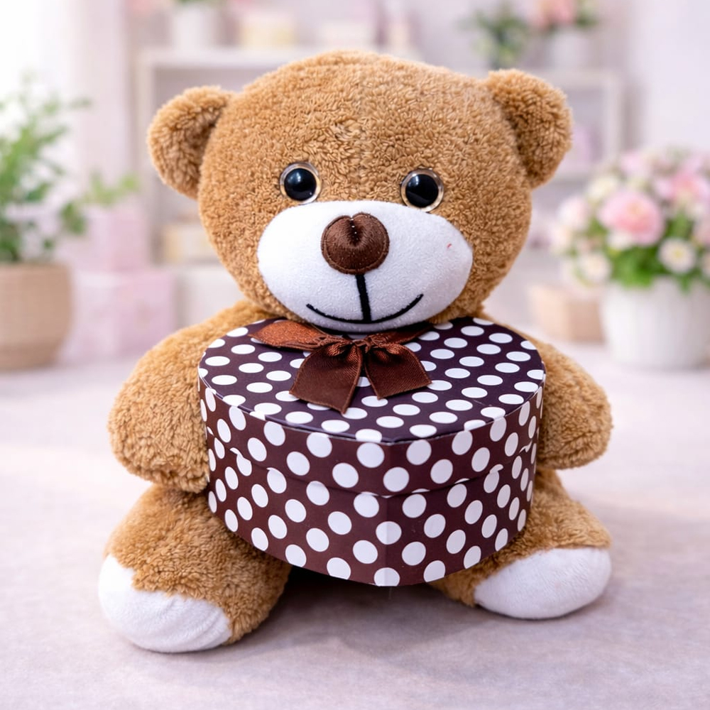 Toptan Kutulu Kahverengi Ayıcık