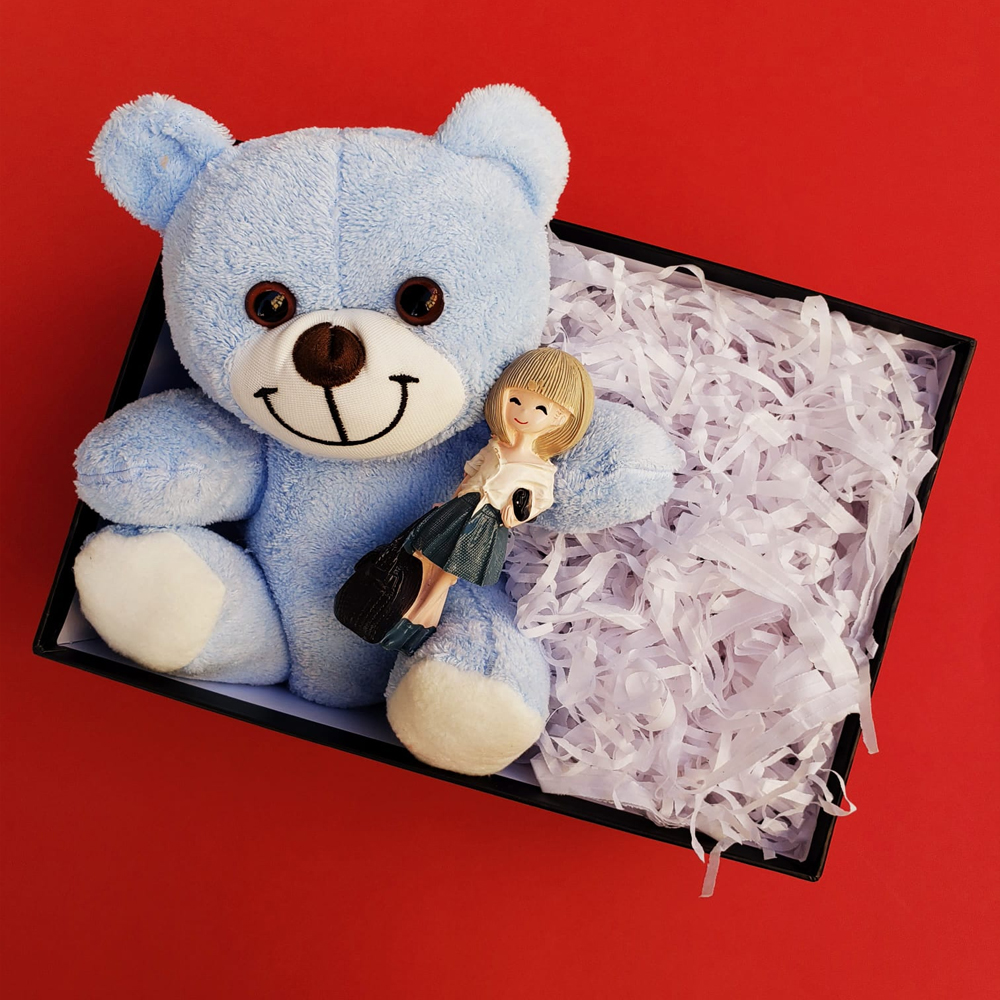 Toptan Hostes Biblo ve Peluş Ayıcık Seti