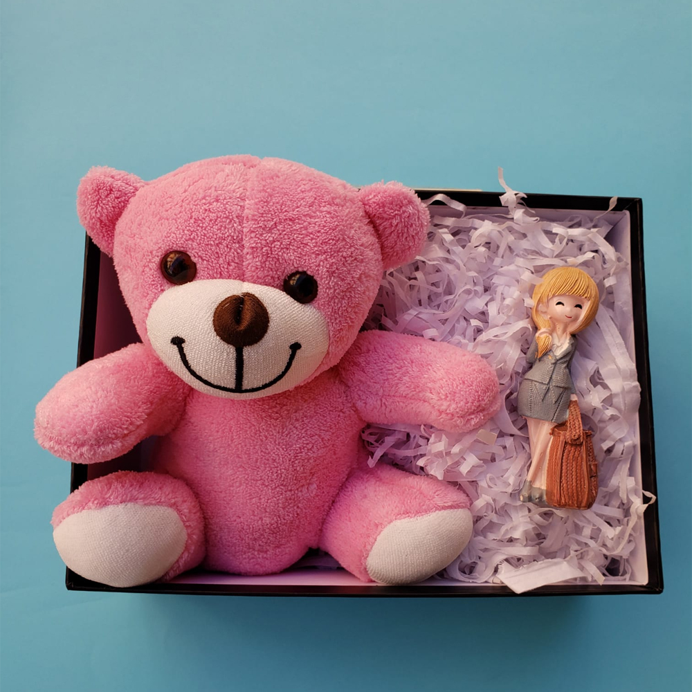 Toptan Kutulu Ayıcık ve Biblo Set