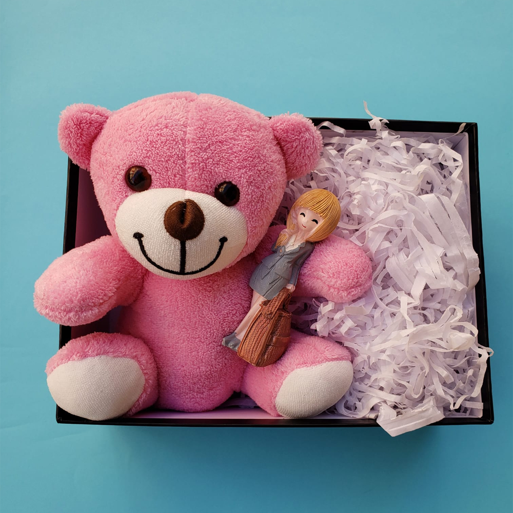 Toptan Kutulu Ayıcık ve Biblo Set