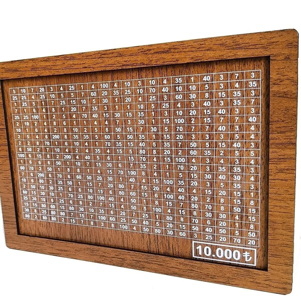 Toptan Ahşap 10.000 TL Hedef Kumbarası