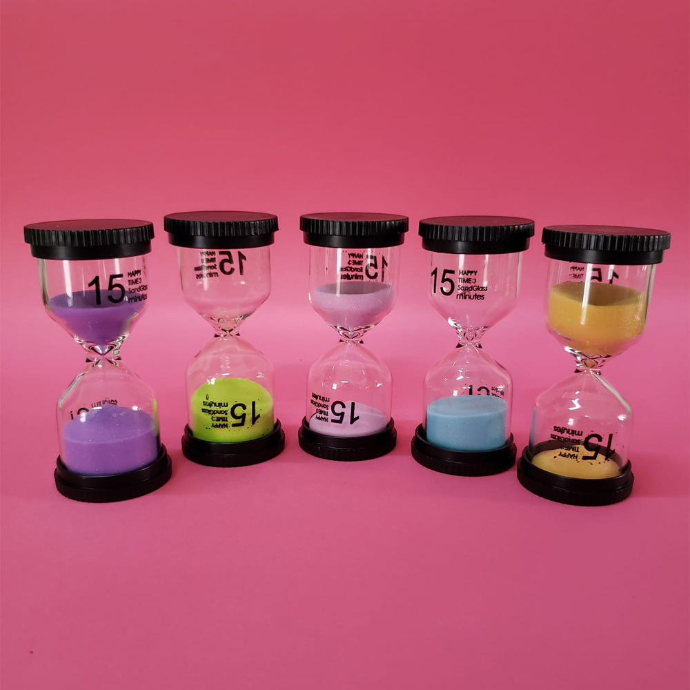 Toptan 15 Dakikalık Kum Saati