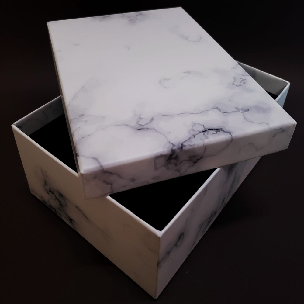 Mermer Tasarımlı Hediye Kutusu