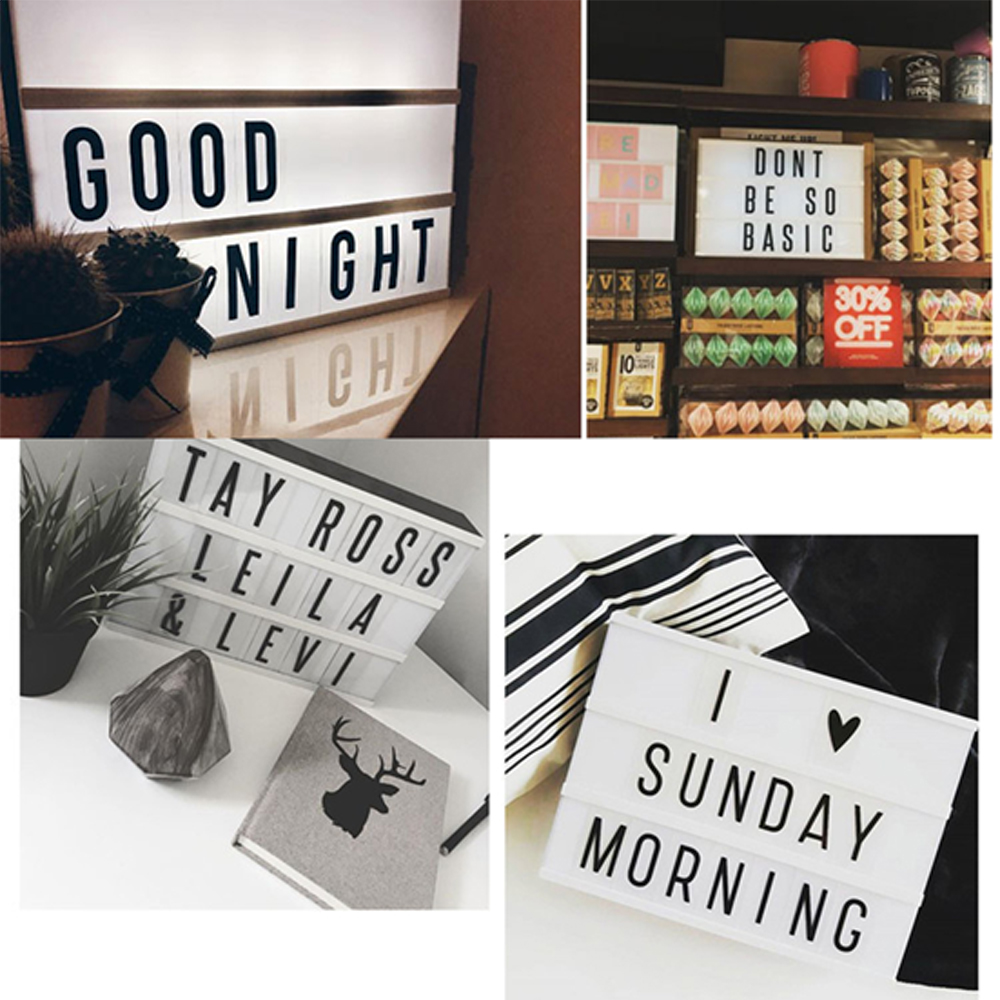 Toptan A4 Led Işıklı Yazı Panosu Lightbox