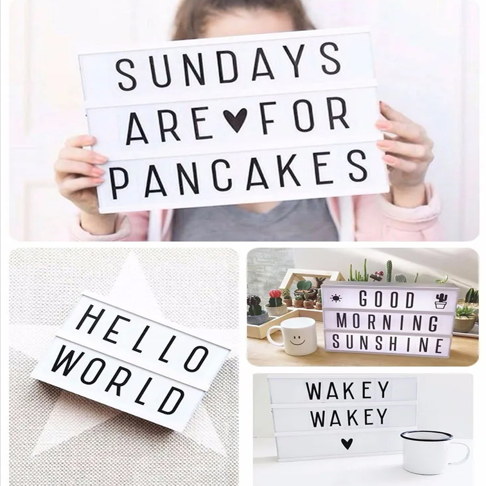 Toptan A4 Led Işıklı Yazı Panosu Lightbox