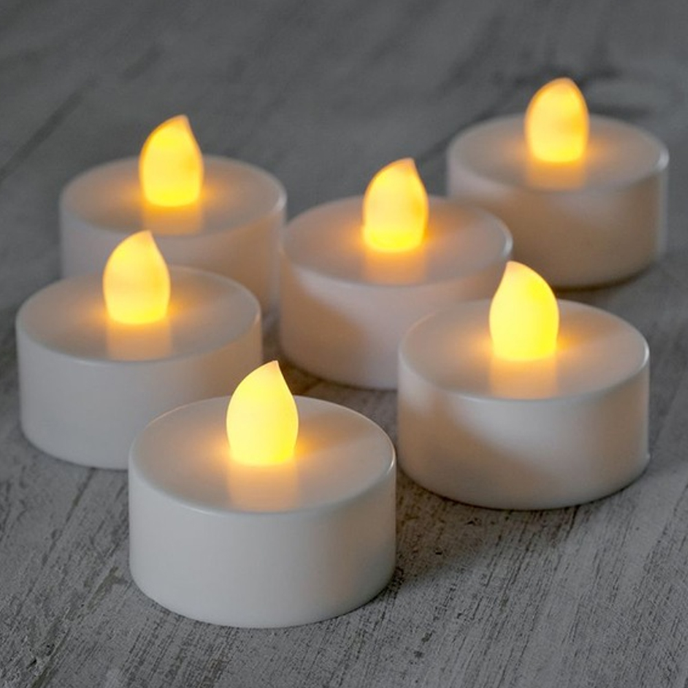 Toptan Pilli Tealight Mum