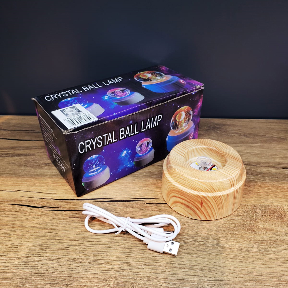 Toptan Usb'li Dönen Cam Küre