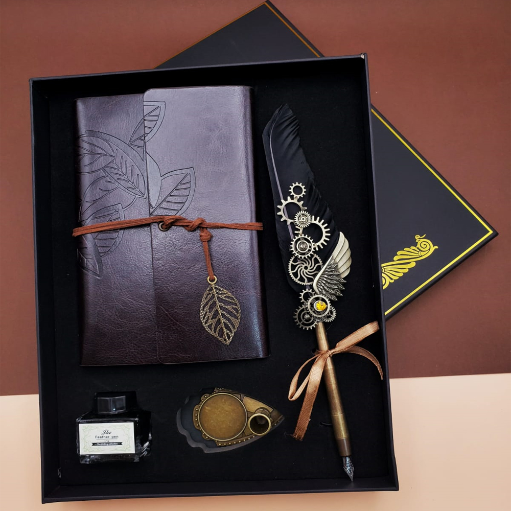 Toptan Tüylü Divit Hokka Kalem Seti