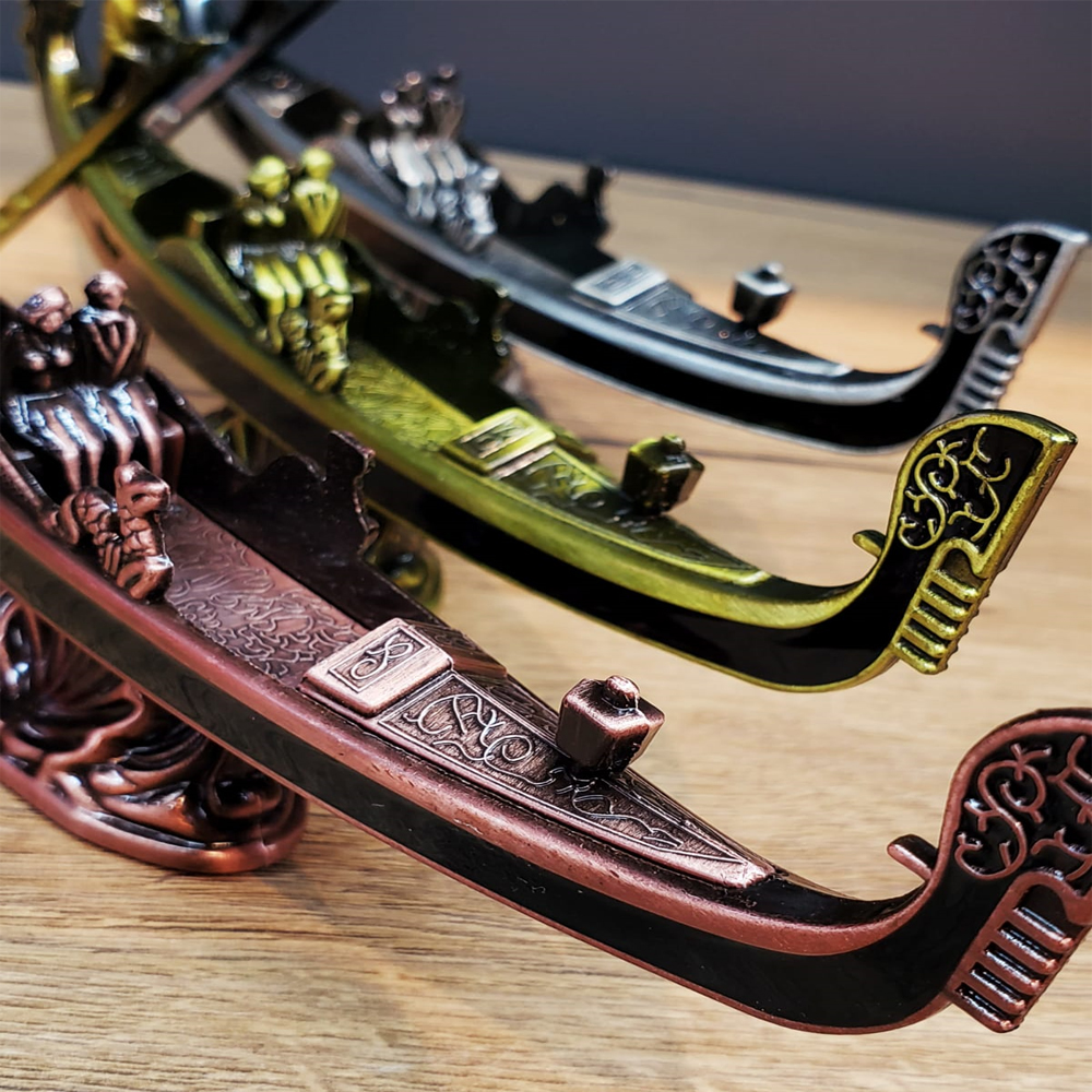 Toptan Metal Dekoratif Venedik Kayık