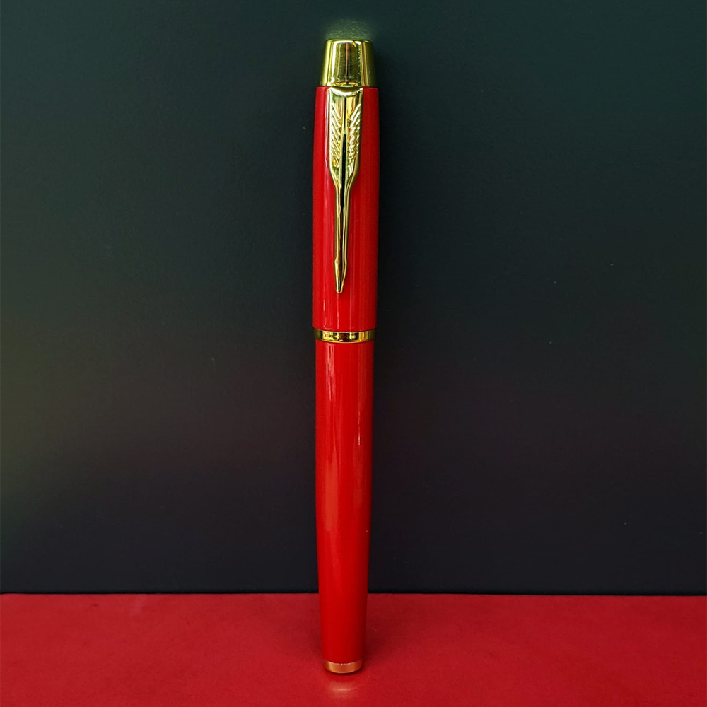 Toptan Metal Kırmızı Roller Kalem