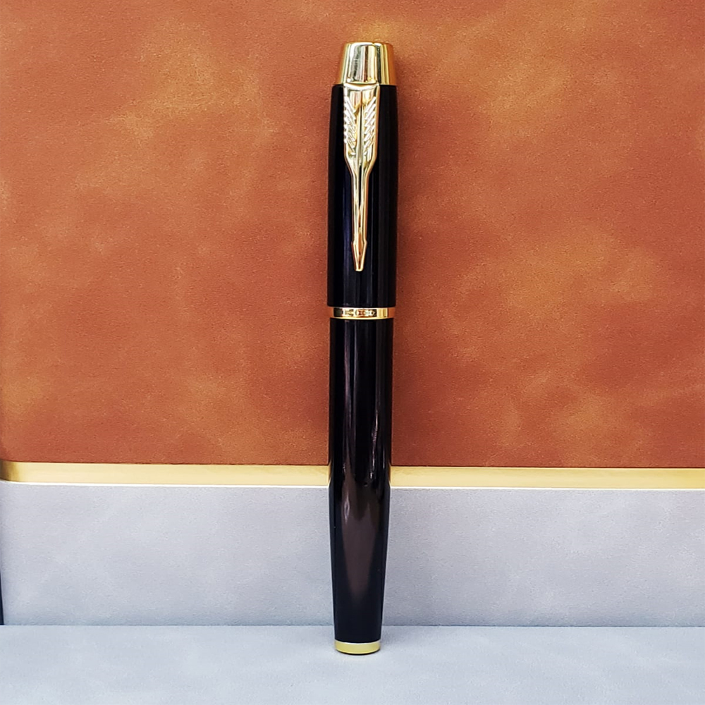 Toptan Metal Siyah Gold Kalem