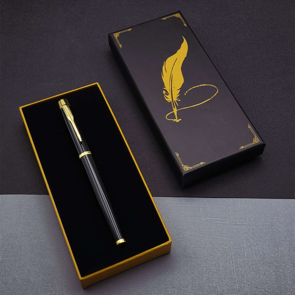 Toptan Metal Siyah Roller Kalem