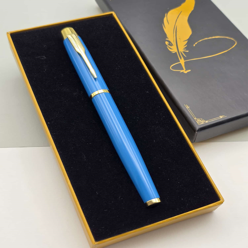 Toptan Özel Kutulu Turkuaz Roller Kalem