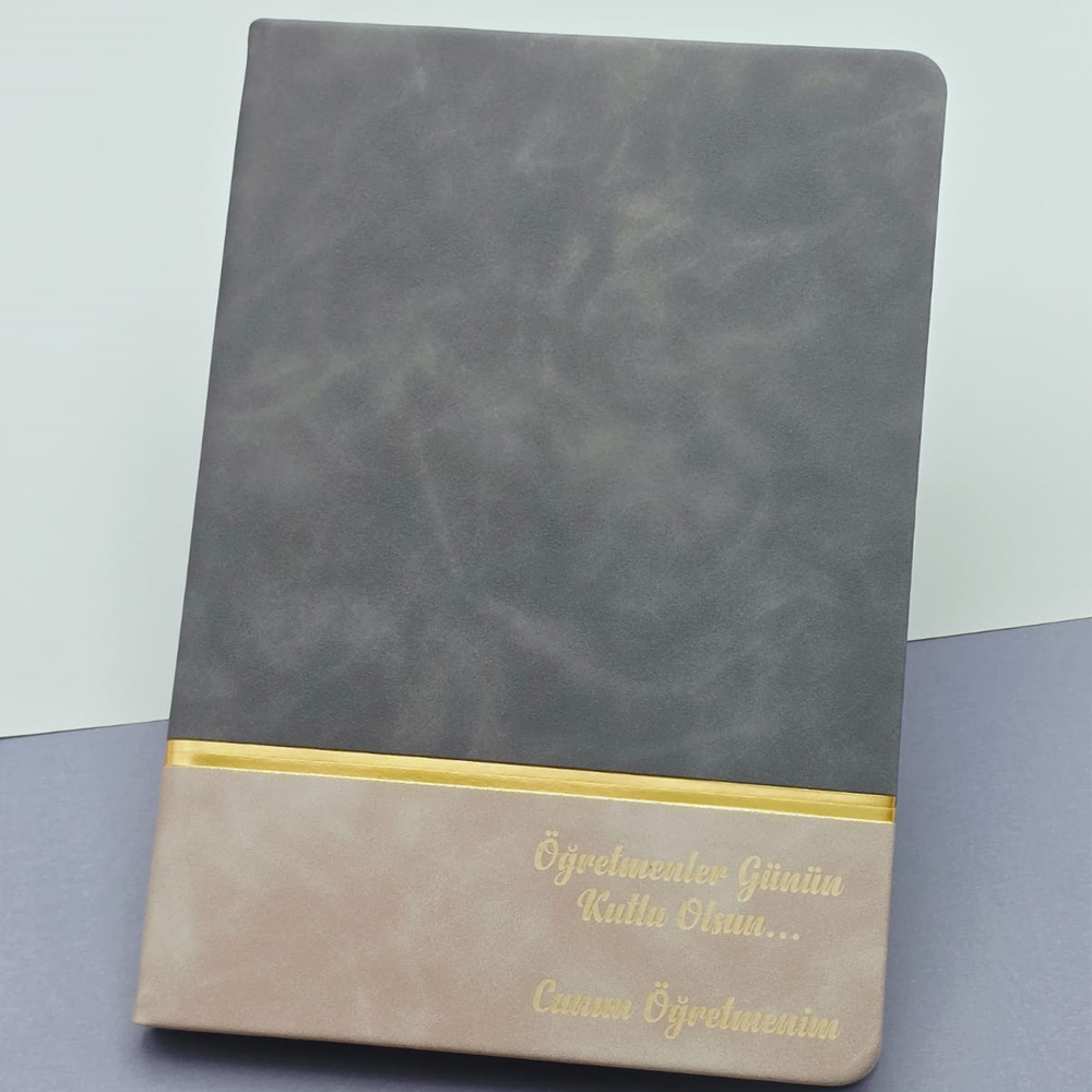 Toptan Öğretmenler Günü Hediyesi Yazılı Deri Defter
