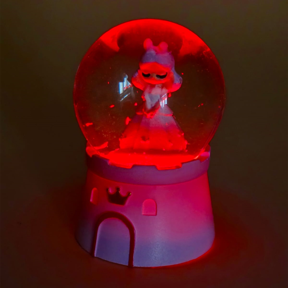 Toptan Küçük Boy Sevimli Prenses Kar Küresi