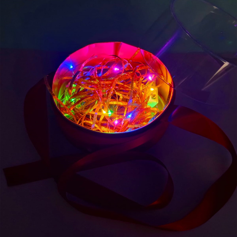 Toptan Işıklı Silindir Kutu