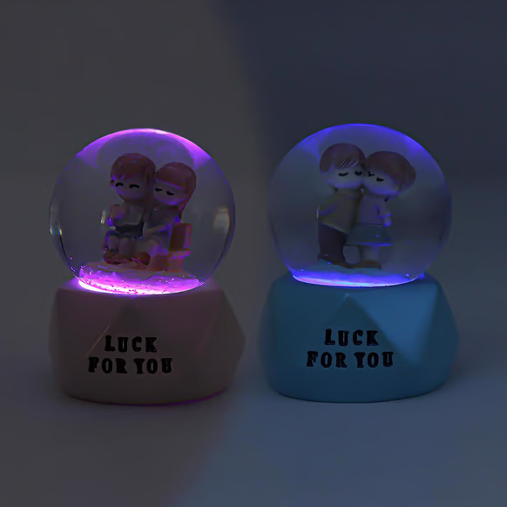 Toptan Mini Boy Işıklı Kar Küresi