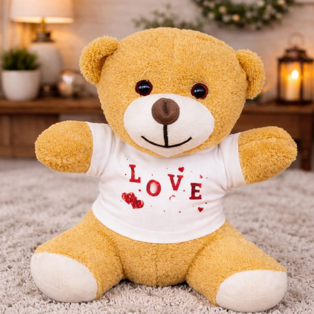 Toptan Tişörtlü Sevimli Oyuncak Ayı