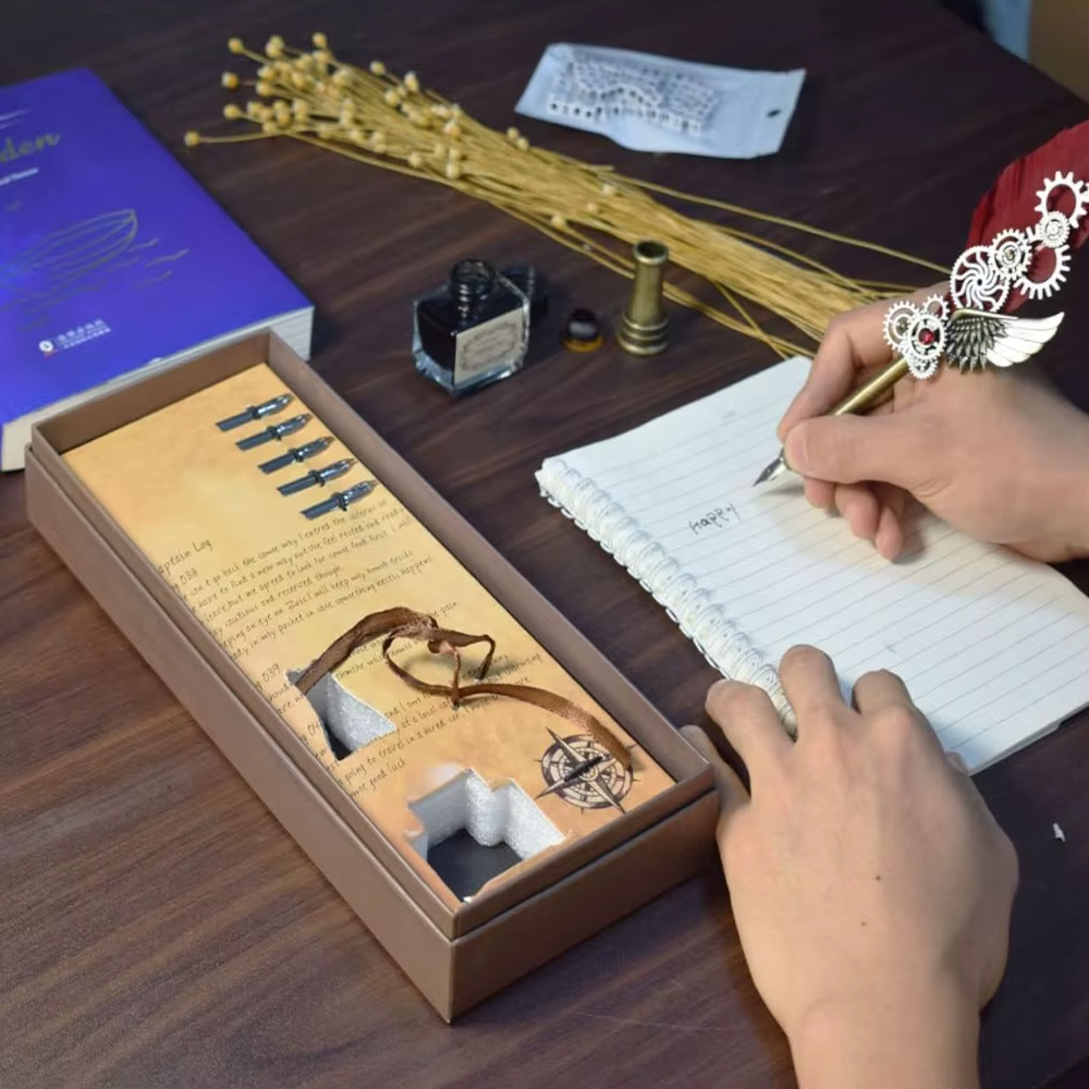 Toptan Siyah Mürekkepli Divit Kalem Seti