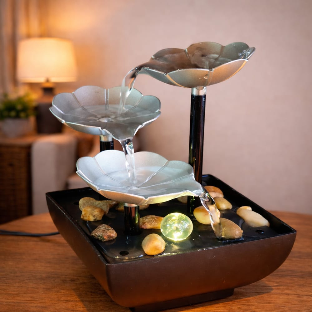 Toptan 3 Katlı Dekoratif Su Şelalesi