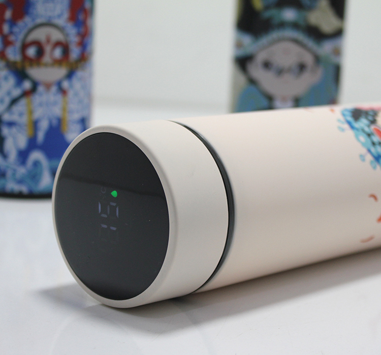 Dijital Göstergeli Paslanmaz Çelik Termos ALK247