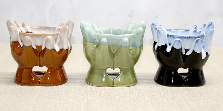 El Tasarımı seramik Buhurdanlık ALK1135