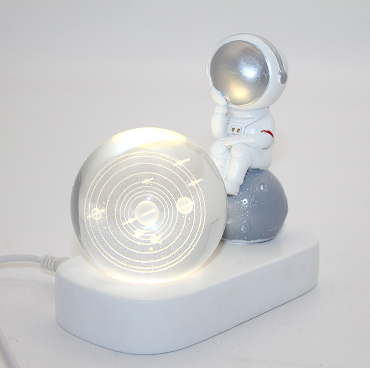 Astronot Ledli Küre Alk1174