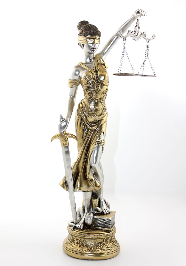 Polyester Adalet Terazis Figürü  Alı2897