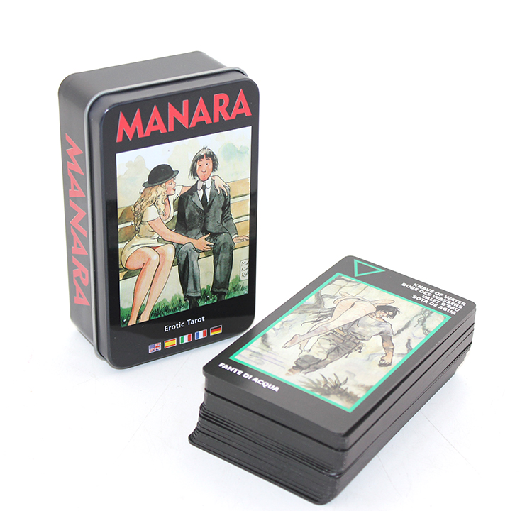 Manara Metal Kutulu Tarot Kartı Alk2813