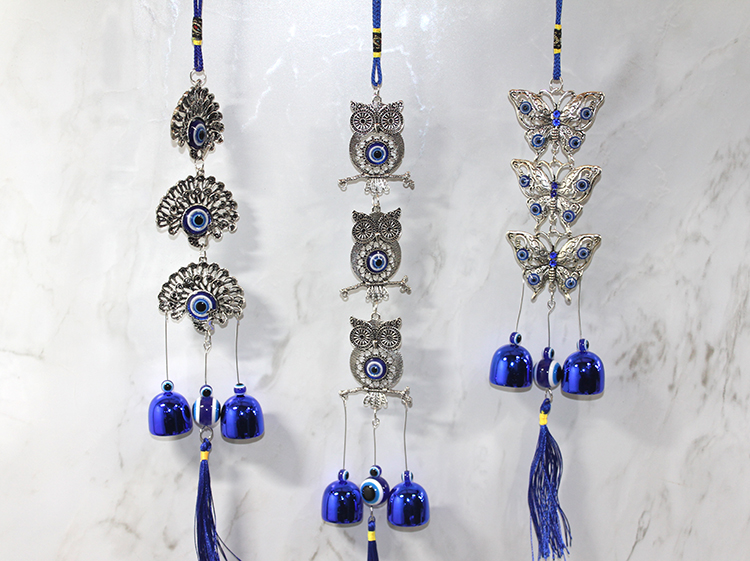 Metal Nazar Boncuğu Çan Alk3502