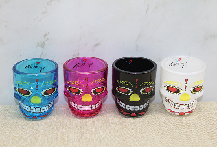 Cam Kurukafa Shot Bardak Alk4303