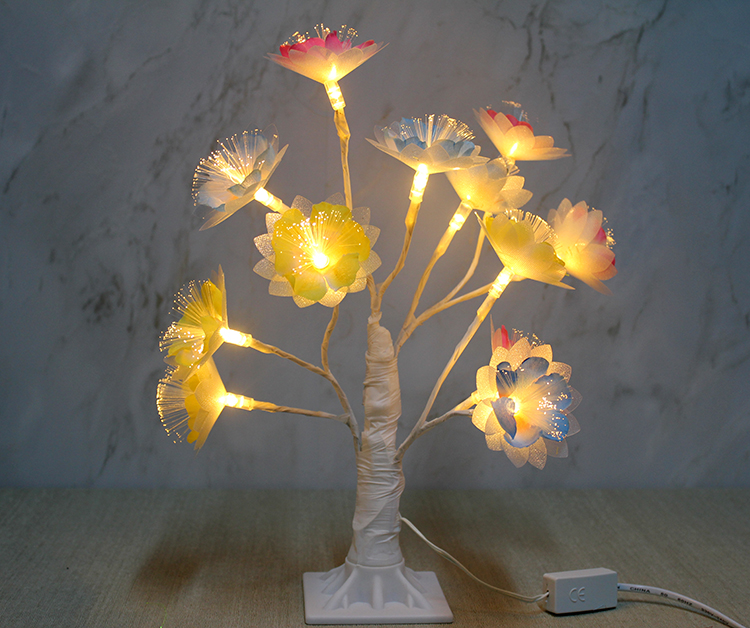 Dekoratif Ledli Çiçek Alk1735