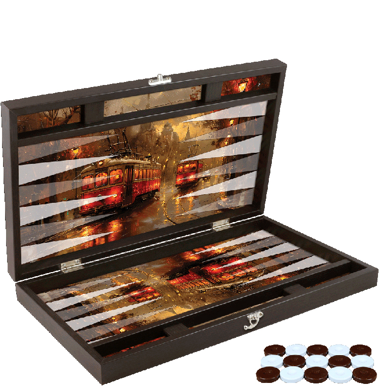 Derili Trendy Tramvay Tasarımı Tavla