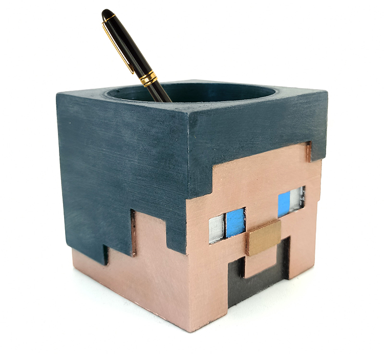 Polyester Minecraft Steve Kalemlik 231