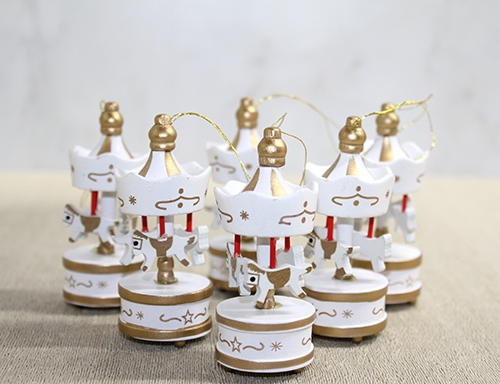 Ahşap 6'Lı Dekoratif Atlı Karınca Alk4393