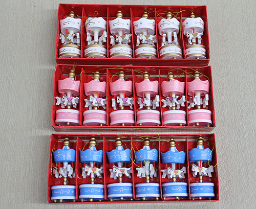 Ahşap 6'Lı Dekoratif Atlı Karınca Alk4393