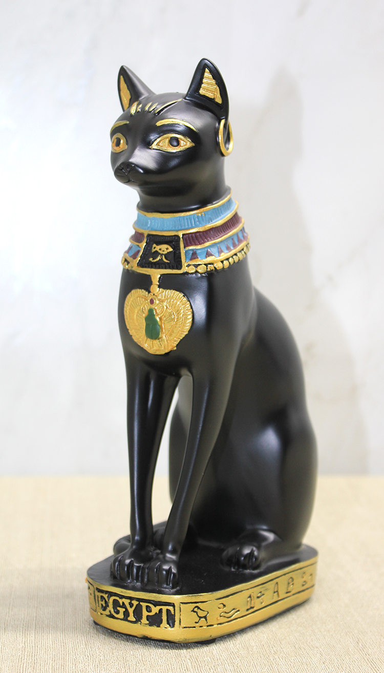 Polyester Mısır Kedisi Figür Alk4406