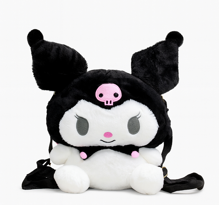 Sevimli Peluş Kuromi Sırt Çantası Alk3006