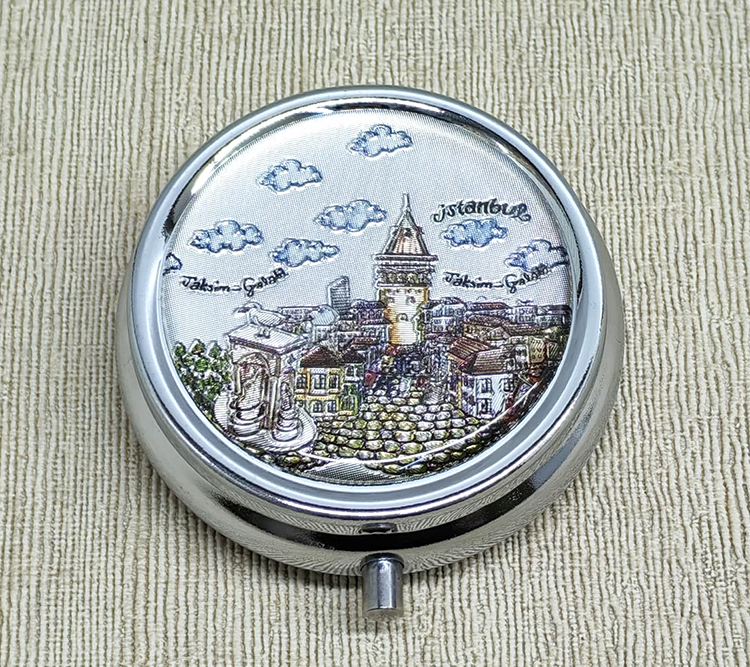 İstanbul Temalı İlaç Kutusu Alk4048