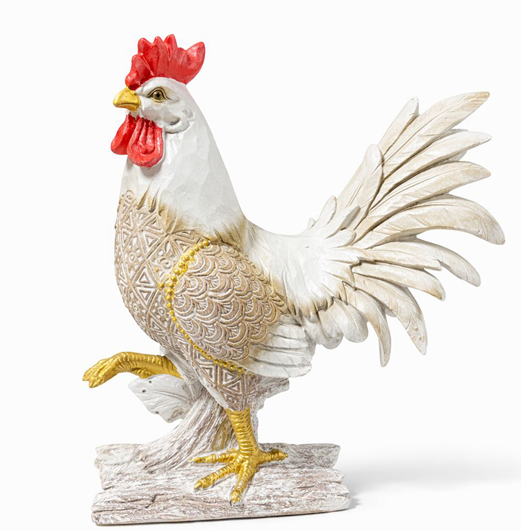 Özel Tasarım Polyester Horoz Figürü Aalk4361