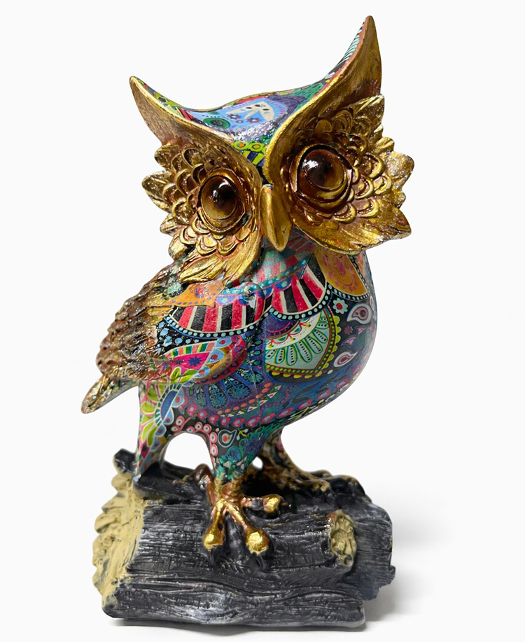 Özel Tasarım Polyester Baykuş Alk4353