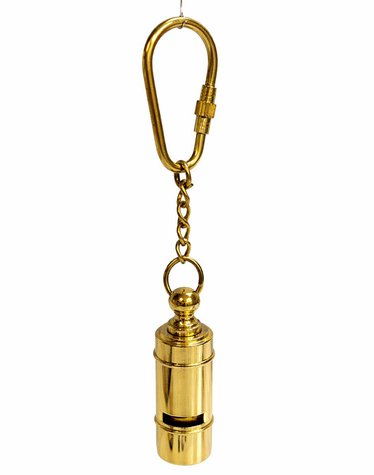 Pirinç Düdük Anahtarlık 15134A