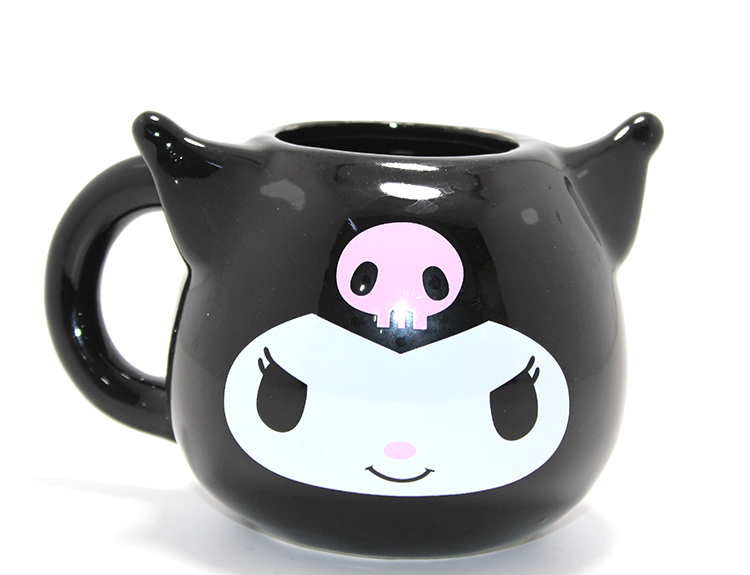 Kuromi Tasarımlı Porselen Kupa Bardak Alk4491