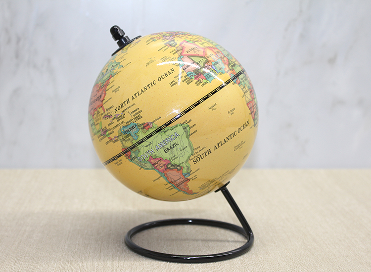 Dekoratif Masa Üstü Dünya Küre Alk3586