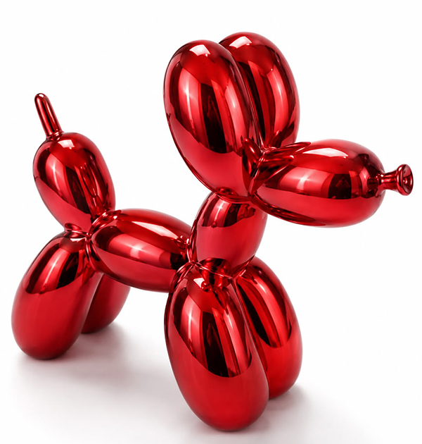Polyester Balloon Dog Köpek Figürü Alk5442