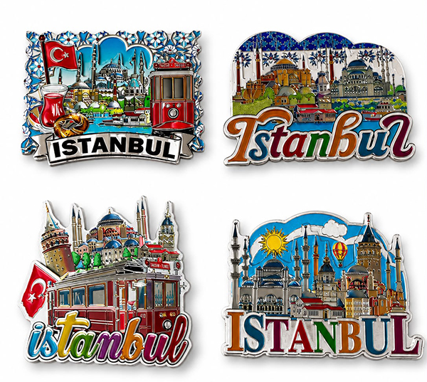 İstanbul Temalı Silikon Magnet Alk5827