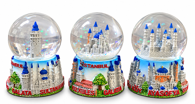 İstanbul Temalı Kar Küresi Alk5847